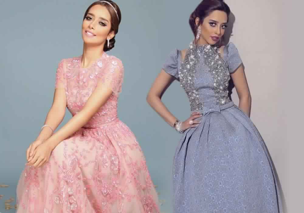 صور أحدث الفساتين التصميمات المميزة لبلقيس فتحى تجنن