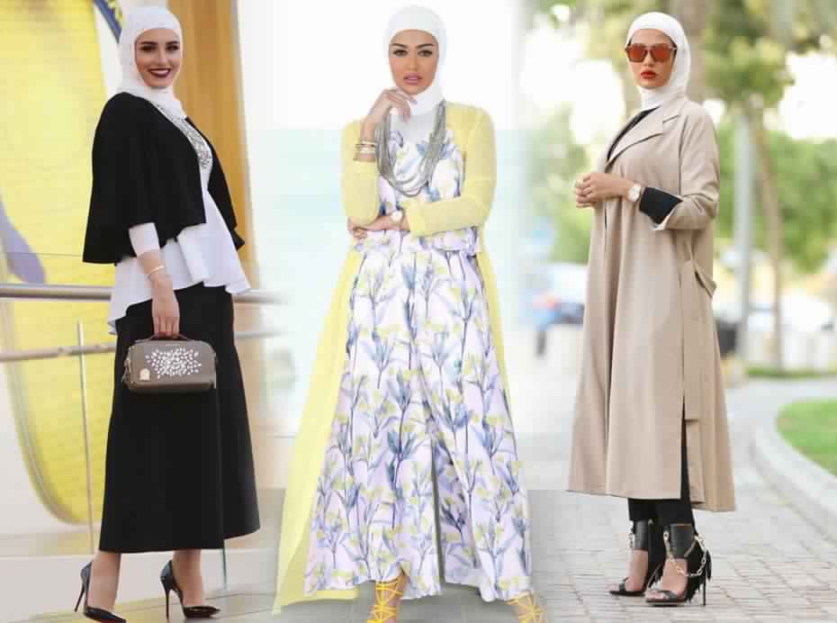 صور مميزة لملابس المحجبات الصيفية روعة