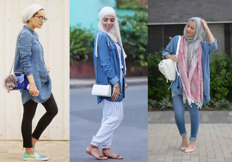 صور أحدث موديلات لملابس المحجبات جامدة