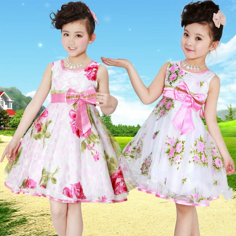 أحدث تصميمات فساتين العيد للبنات منوعة