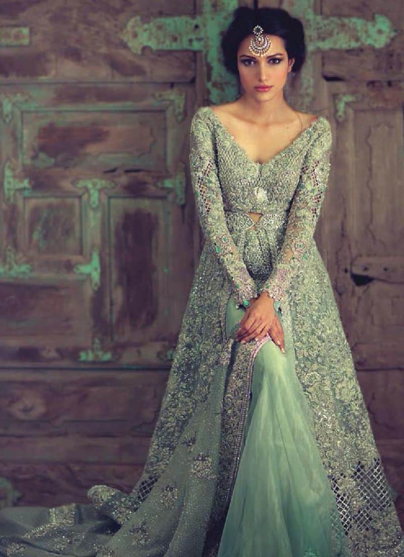 صور أحدث تصميمات مميزة للفساتين الخليجية حلوة