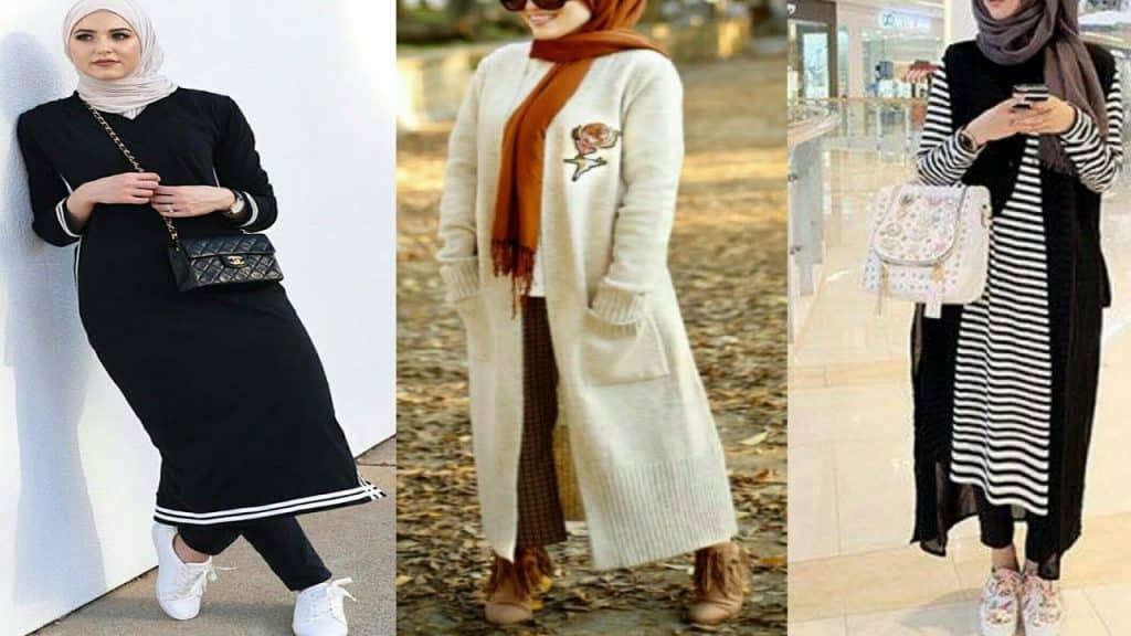 اجمل خطوط في الشعر 2020 ملابس بنات محجبات مراهقات شتوية 2020