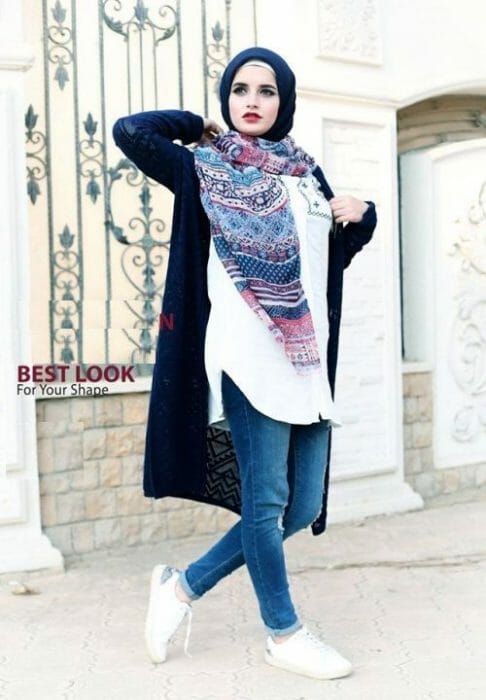 صور أحدث موديلات لملابس المحجبات منوعة