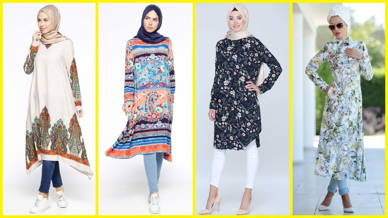 كولكشن أزياء محجبات لربيع 2019 رائعة