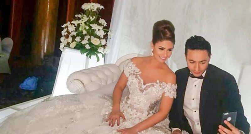 صور فساتين زفاف فنانات العرب 2018-2019 حلوه