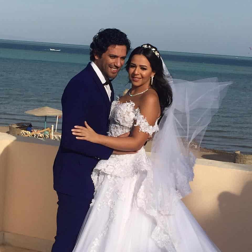 صور فساتين زفاف فنانات العرب 2018-2019 تجنن