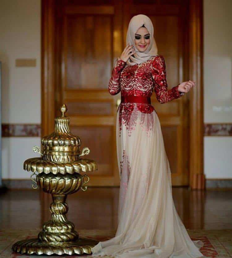 صور أجدد موديلات فساتين على الطراز التركى جميلة جدا