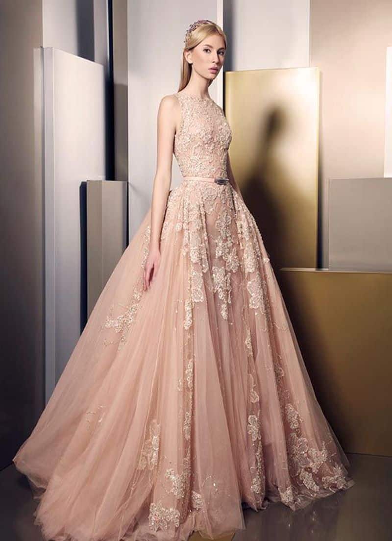 صور فساتين سهرة فخمة 2018-2019 جديدة تجنن