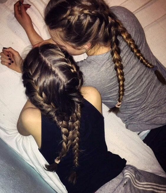 صور مميزة لعمل الضفيرة الفرنسية الكلاسيكية جميلة