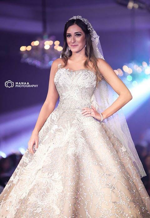 صور فساتين زفاف فنانات العرب 2018-2019 جميلة جدا