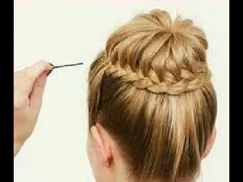 صور خطوات طريقة عمل الضفيرة الفرنسية رائعة