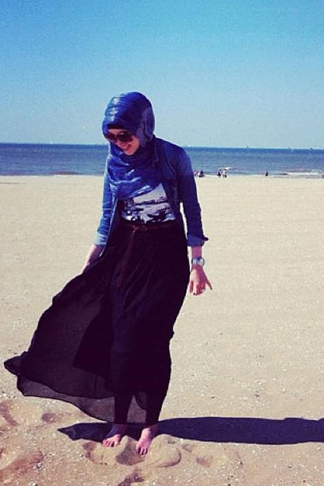 صور ملابس محجبات للشاطئ صيف جديدة