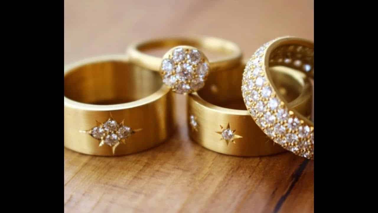 اشكال الدبل الذهب من لازوردى روعة