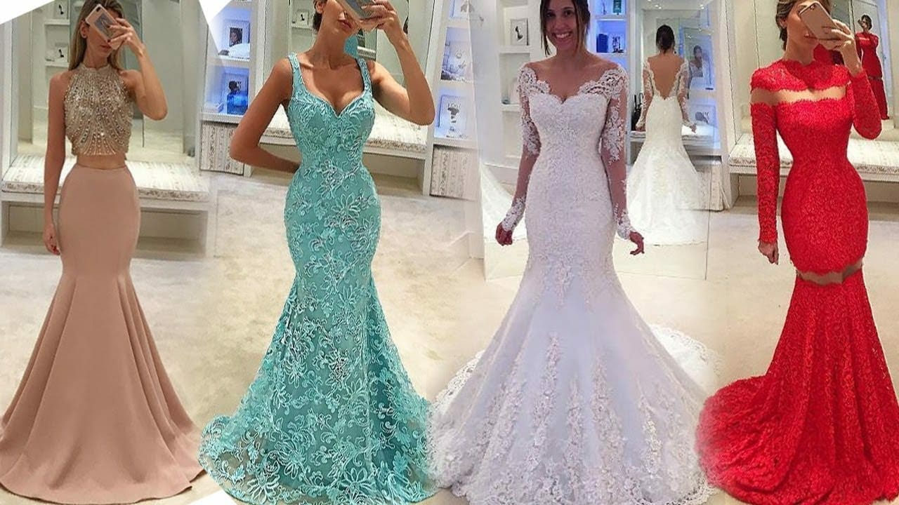 صور فساتين سهرة فخمة 2018-2019 جديدة متنوعة