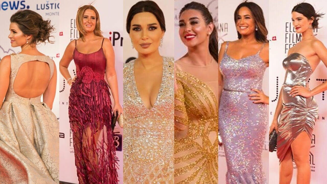 صور أزياء وفساتين نجوم الفن 2018 جامدة