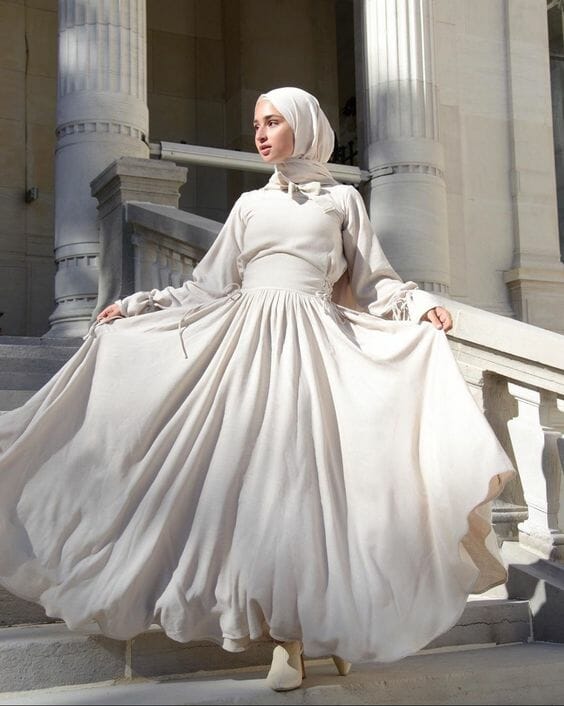 موديلات فساتين الخطوبة للمحجبات روعه