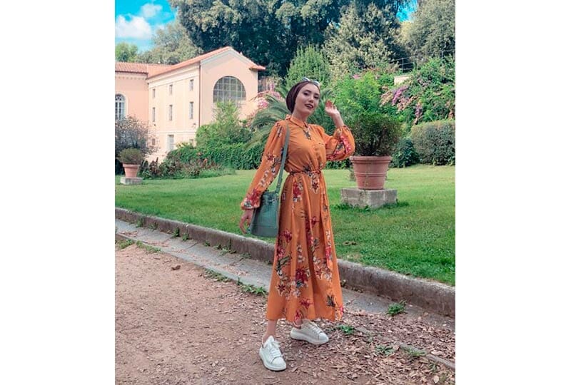 دريسات تفصيل بسيطة للمحجبات حلوة