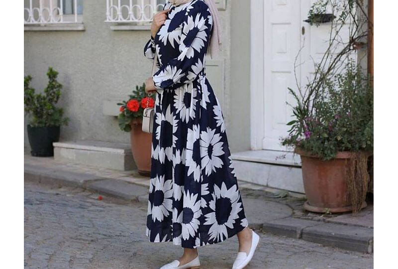 دريسات تفصيل بسيطة للمحجبات رقيقة جدا