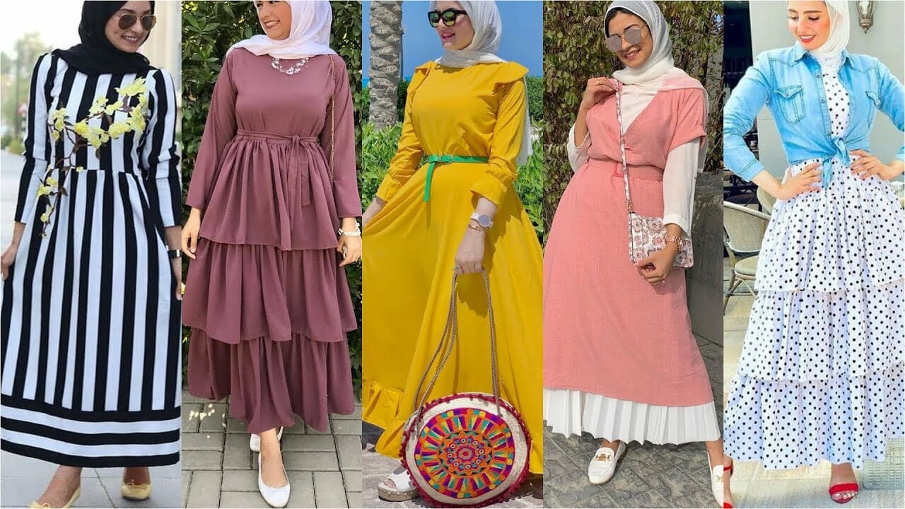 فساتين محجبات خروج تركى 2018