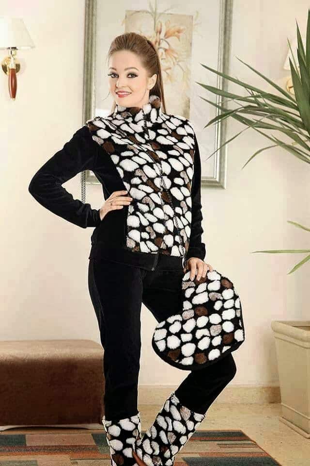 بيجامات شتوي دفايه تركي 2017
