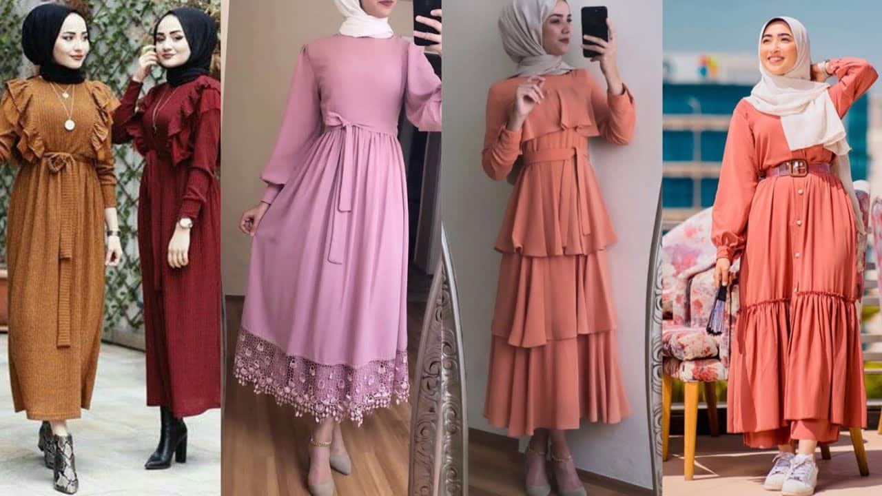 صور فساتين تركيا و سورية للمحجبات