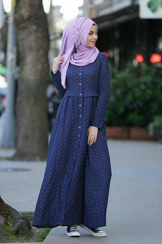 اجمل لبس دريسات مفتوحة للمحجبات