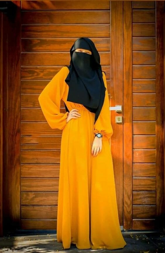 فساتين دريسات للمنتقبات شيك