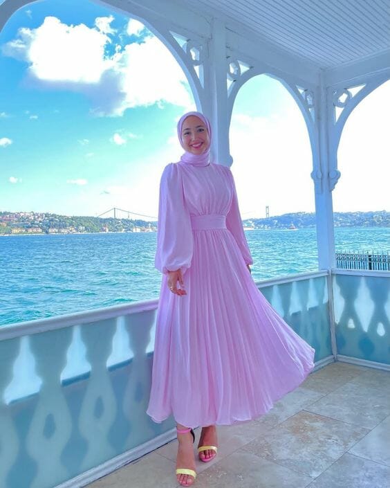موديل دريسات افراح للمحجبات روعه جدا